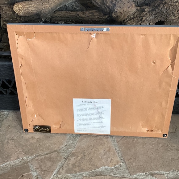 🔥American Southwest lithograph depicting Pueblo Indian White Adobe Village 🖼️ - Picture 4 of 5